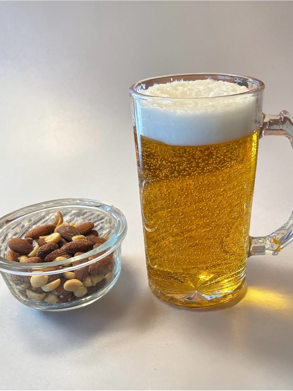 Handcrafted Gel Wax beerMug in Amber Tone Home Decor Unbranded